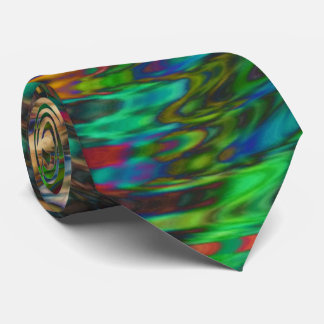 Neon Rainbow psychedelische Stropdas