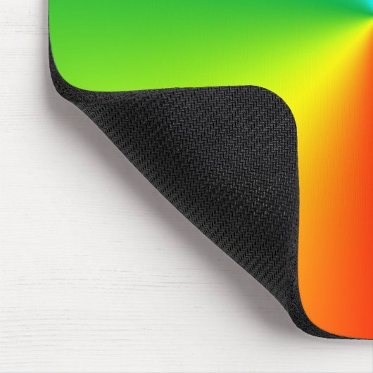 Neon Rainbow Vortex Muismat (Hoek)