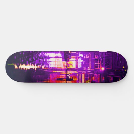 Neon Rainey Street Skateboard Deck (Horizontaal)