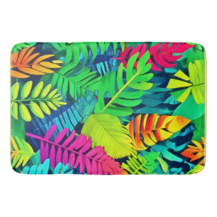 Neon Rainforest Fantasy Badmat