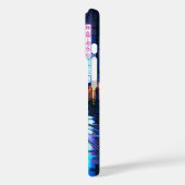 Neon Rainy City Case-Mate iPhone Case (Achterkant / Links)