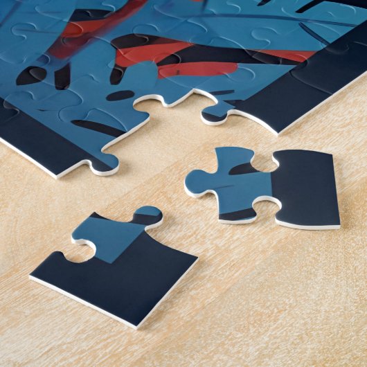 neon rand reiger puzzel (Zijkant)