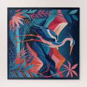 neon rand reiger puzzel (Horizontaal)