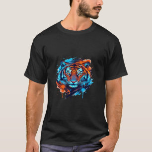 Neon Razernij Tijger T-shirt
