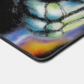 Neon Reaper Skull – Dark Fantasy Art Bureaumat (Hoek)