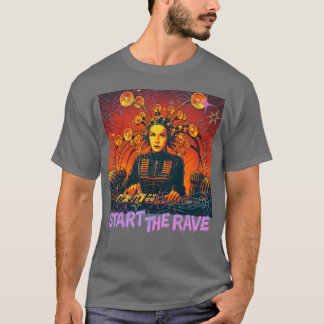 Neon Rebellion Urban Pop Art Attitude vrienden T-shirt