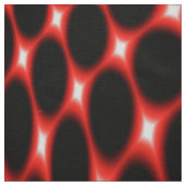 Neon red glob fractal stof (Swatch)