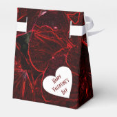 Neon Red Violas Bedankdoosjes (Achterkant)