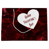 Neon Red Violas Groot Cadeauzakje (Voorkant)