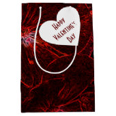 Neon Red Violas Medium Cadeauzakje (Voorkant)