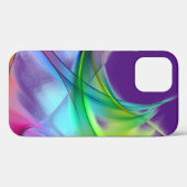 Neon Regenboog Abstract Ontwerp Case-Mate iPhone H Case (Achterkant (horizontaal))