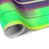 Neon regenboog gestreept inpakpapier (Rol Hoek)