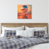 Neon Relikwie Canvas Afdruk (Insitu (Slaapkamer))