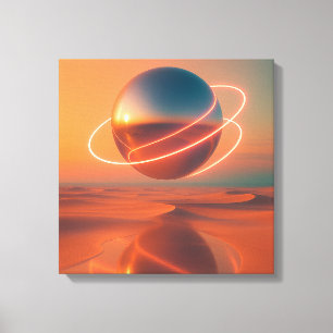 Neon Relikwie Canvas Afdruk