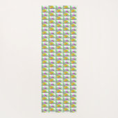 Neon Retro-Cassettebandjes Yogamat (Achterkant)