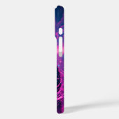 Neon Retro Cyber Punk Rock Girl Poster Case-Mate iPhone Case (Achterkant / Links)