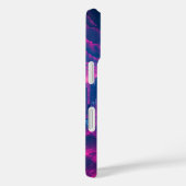 Neon Retro Cyber Punk Rock Girl Poster Case-Mate iPhone Case (Achterkant / Rechts)
