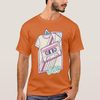 Neon Retro Vibes 80s 90s Vintage familie T-shirt