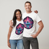 Neon Rhythm: Oerwoud Beat T-shirt (Unisex)