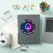 Neon Rijken & Portalen Sticker (iPad Cover)