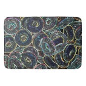 Neon Rings Badmat (Voorkant)