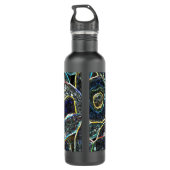 Neon Rings Waterfles (Achterkant)