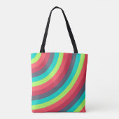 Neon Ripple Tote Bag (Achterkant)