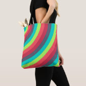 Neon Ripple Tote Bag (Dichtbij)