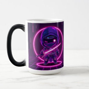 Neon Robotic Ninja Magische Mok