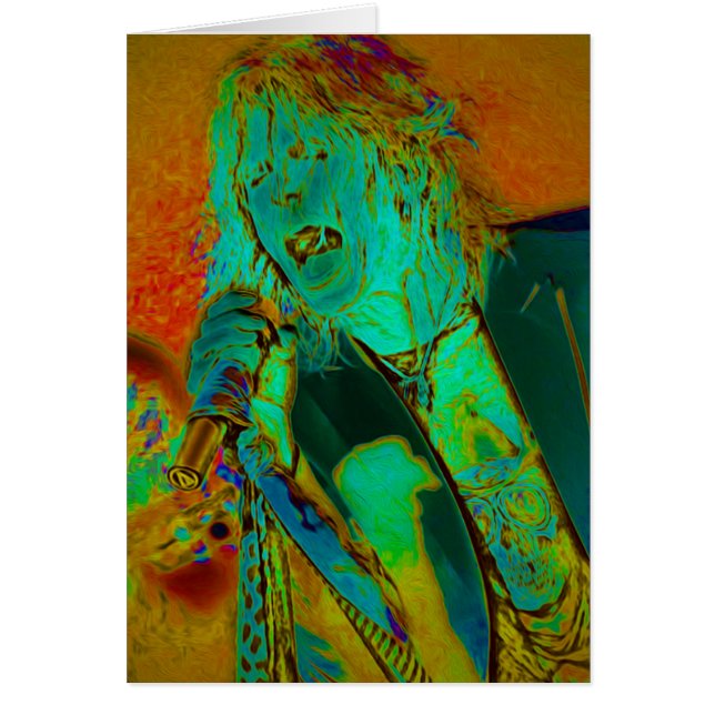 Neon Rock Singer (Voorkant)