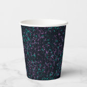 Neon Rollerskate Verjaardagsfeest Custom Papieren Bekers (Achterkant)