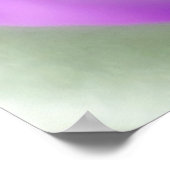 Neon Roos foto Poster (Hoek)