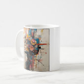 NEON ROSE KOFFIEMOK (Voorkant links)