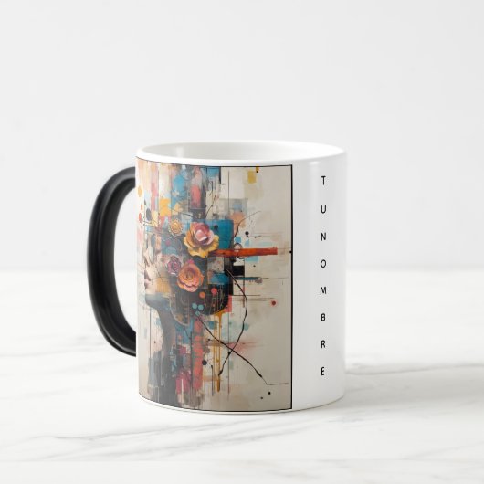 NEON ROSE MAGISCHE MOK (Voorkant links)