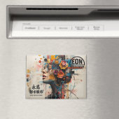 NEON ROSE MAGNEET (Insitu (Vaatwasser))