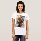 NEON ROSE T-SHIRT (Voorkant volledig)