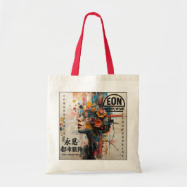 NEON ROSE TOTE BAG