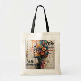 NEON ROSE TOTE BAG