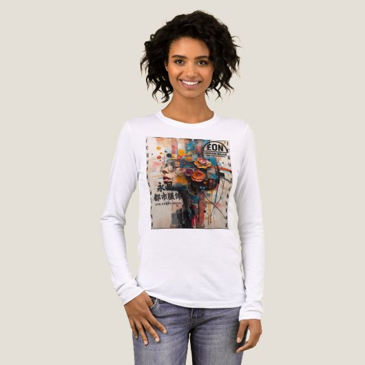 NEON ROSE Tri-Blend SHIRT (Voorkant)