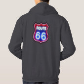 Neon Route66 Hoodie (Achterkant)