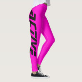 Neon Roze Actieve Sport Leggings (Rechts)