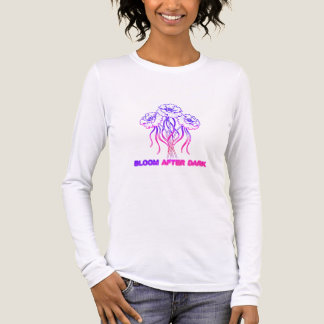 Neon Roze Bloem - Kunst Tri-Blend T-shirt