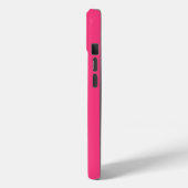 Neon roze Case-Mate iPhone case (Achterkant / Links)