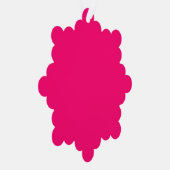 Neon Roze Custom Ornament – Gepersonaliseerde Deco Kaart (Rechts)