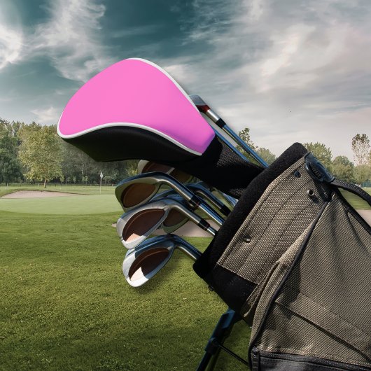 Neon Roze Effen Kleur | Klassiek Golfheadcover