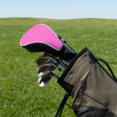 Neon Roze Effen Kleur | Klassiek Golfheadcover (Insitu)
