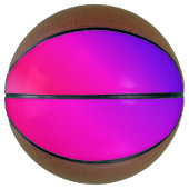 Neon Roze en Paars Basketbal (Voorkant)