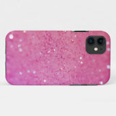 Neon Roze Glitter Schittering Case-Mate iPhone Case (Achterkant (horizontaal))