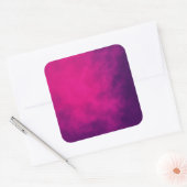 Neon Roze Gradiënt Aangepaste Sticker (Envelop)