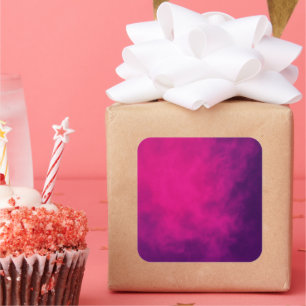 Neon Roze Gradiënt Aangepaste Sticker